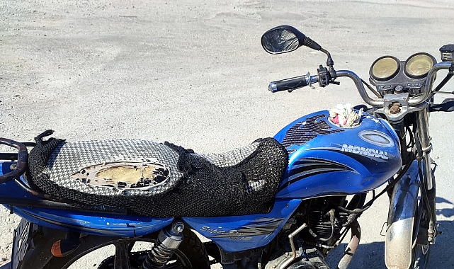 Plakasız motosikletin, ehliyetsiz ve kasksız sürücüsüne 19 bin 670 TL ceza