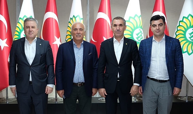 Tarım Kredi Genel Müdürü Hüseyin Aydın’dan Trakya Birlik’e Ziyaret