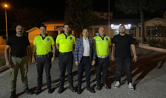 Trafik Ekiplerine Moral Ziyareti