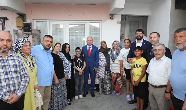Vali Uğur Turan'dan Ant Ailesine Taziye Ziyareti