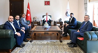 Vali Uğur Turan Roman Saha Koordinatörlerini Kabul Etti