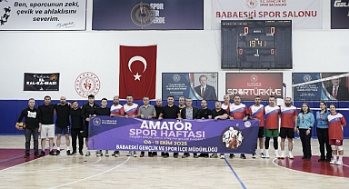 Babaeski'de Amatör Spor Haftası Coşkusu