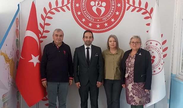 Babaeski Gençlik ve Spor İlçe Müdürü Özmen Akın’a Nezaket Ziyareti