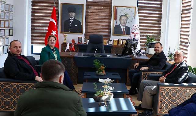 Başkan Bulut'tan İl Sağlık Müdürü Dr. Çiğdem Cerit'e Ziyaret