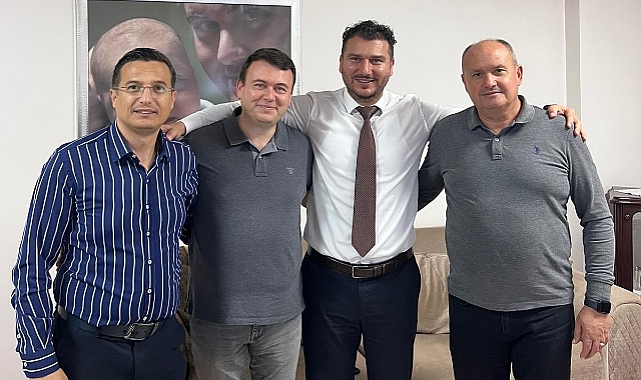 Başkan Fırat Yayla'dan Kent Konseyi Başkanı Şafak Memi'ye Ziyaret