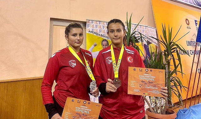 ÇBSK Güreşçileri, Balkan Şampiyonasından Madalyalarla Döndü