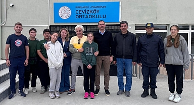 Cevizköy Ortaokuluna Ziyaret Gerçekleştirildi
