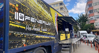 Fenerium TIR'ı Kırklareli'nde Taraftarlarla Buluştu