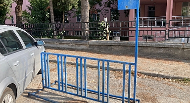 Hasar Gören Bisiklet Parkı Onarıldı