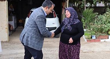 Kaymakam Balaban'dan Şehit ve Gazi Ailesine Ziyaret
