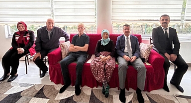 Kaymakam Orhan’dan Ertuğral Köyünde Şehit Ailesi ve Aile Ziyareti