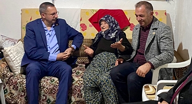 Kaymakam Özderin'den Tozaklı Köyü'nde Aile Ziyaretleri