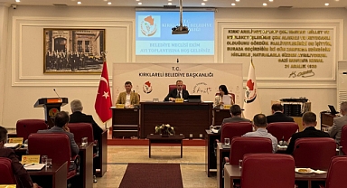 Kırklareli Belediye Meclisi Ekim Ayı Toplantısı Yapıldı