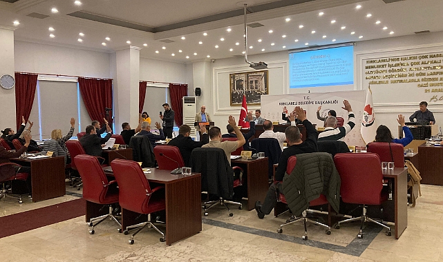 Kırklareli Belediye Meclisi'nden 1,1 Milyar TL'lik Altyapı Kredisi Onayı
