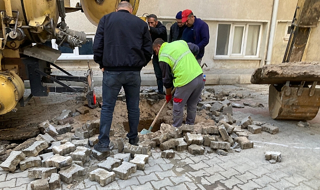 Kırklareli Belediyesi Kanalizasyon Çalışmalarını Sürdürüyor