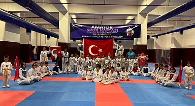 Kırklareli'nde Amatör Spor Haftası Taekwondo Coşkusu