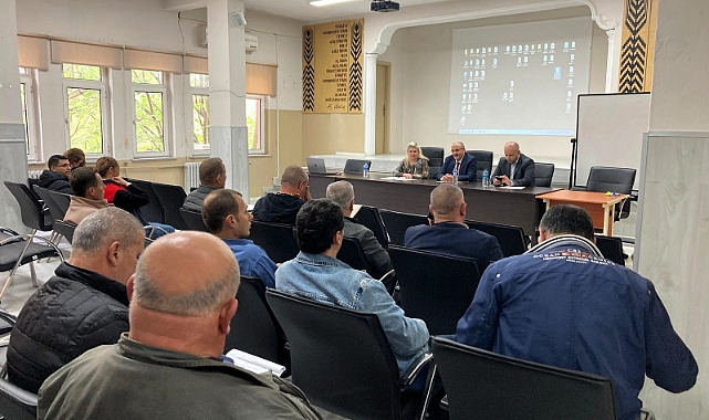 Kırklareli'nde Genel Tarım Sayımı Toplantısı Yapıldı