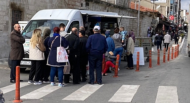 Kırklareli'nde Hayır Lokması Geleneği Sürdürülüyor