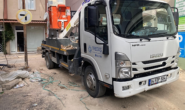 Kırklareli'nde TREDAŞ Ekiplerinden Altyapı Bakım ve Onarım Çalışması