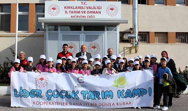 "Lider Çocuk Tarım Kampı" Başladı