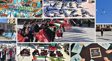 OKULLARDA "FİLİSTİN FARKINDALIK ETKİNLİKLERİ" DÜZENLENDİ