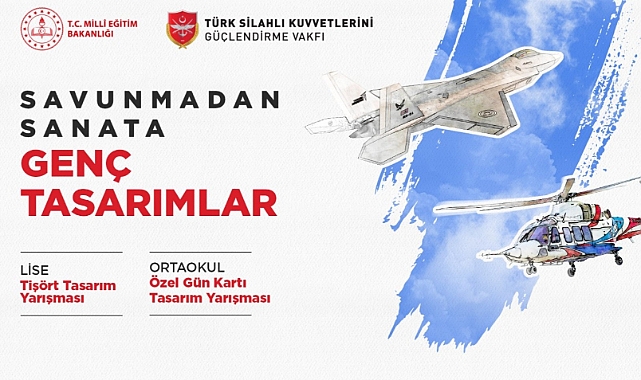 "SAVUNMADAN SANATA: GENÇ TASARIMLAR" YARIŞMASI BAŞVURULARI BAŞLADI