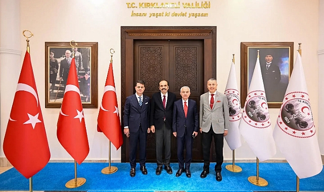 Vali Turan, Eski Bakan Yardımcısı Balta’yı Ağırladı