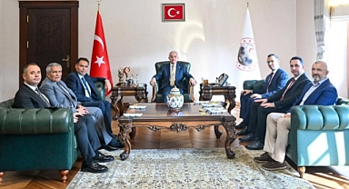Vali Turan Protokol Üyelerini Ağırladı