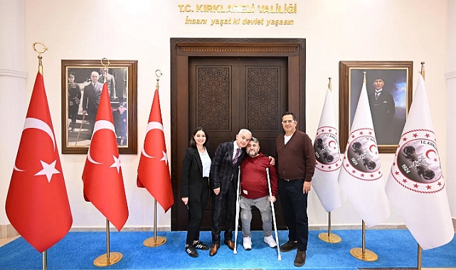 Vali Turan, Sinop Eğitim Vakfı Heyetini Kabul Etti