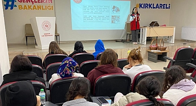 Babaeski KYK Kız Öğrenci Yurdunda ‘Kadına Yönelik Şiddetle Mücadele Eğitimi’ Düzenlendi
