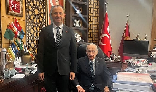 MHP Genel Başkanı Bahçeli'ye Ziyaret