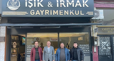 Başkan Çakıcı'dan Işık & Irmak Gayrimenkul'e Hayırlı Olsun Ziyareti