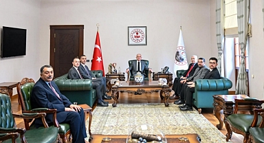 Vali Turan, Müfettişleri ve İl Protokolünü Kabul Etti