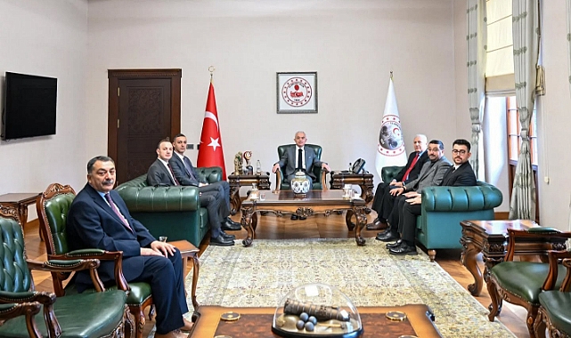 Vali Turan, Müfettişleri ve İl Protokolünü Kabul Etti