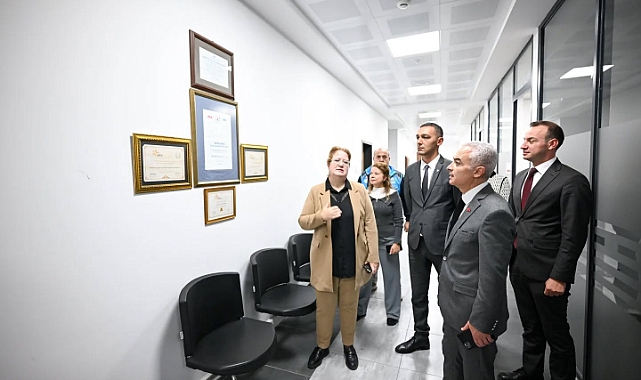 Vali Turan'dan İl Sağlık Müdürlüğüne Ziyaret