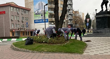 Kırklareli'nde Peyzaj Çalışmaları Kadın Emeğiyle Güzelleşiyor