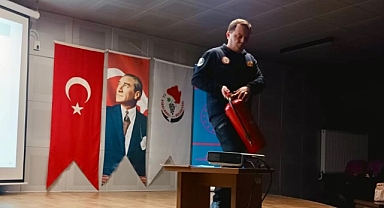 Otel ve Pansiyon Çalışanlarına Yangın Eğitimi Verildi