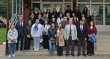 Sosyal Hizmet Öğrencilerinden İl Müdürlüğüne Ziyaret