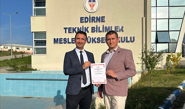 TRAKYA ÜNİVERSİTESİNE YENİ FAYDALI MODEL BELGESİ
