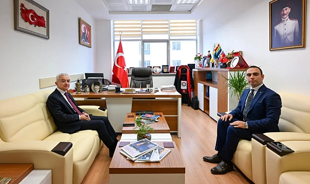 Vali Uğur Turan'dan Başsavcı Vekili İsmet Saçlı'ya Ziyaret