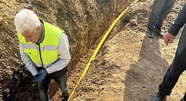 Vize'de Doğalgaz Çalışmalarında Sona Yaklaşıldı