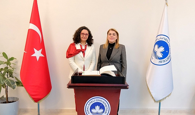 Bulgaristan Edirne Başkonsolosu’ndan KLÜ Rektörü Prof. Dr. Rengin Ak’a Ziyaret