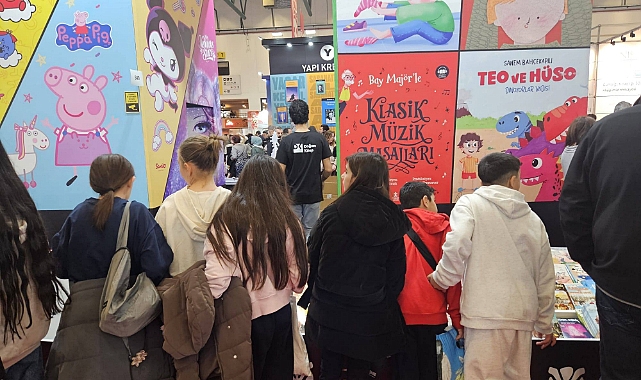 Çocuklar TÜYAP Kitap Fuarı’nı Ziyaret Etti