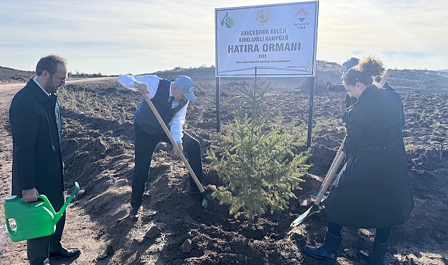 Erikler Köyü’nde Hatıra Ormanı Fidan Dikimi Gerçekleşti