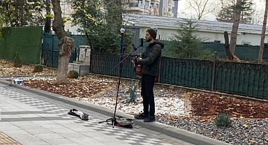İstasyon Caddesi’nde Sokak Müziği Keyfi