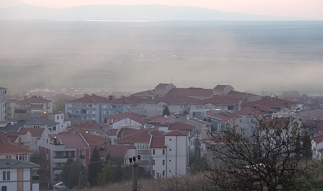 Keşan'da hava kirliliği 'kötü' değerlere ulaştı