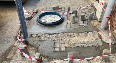 Kırklareli Belediyesi Rögar Kapaklarında Bakım ve Onarım Çalışması Başlattı