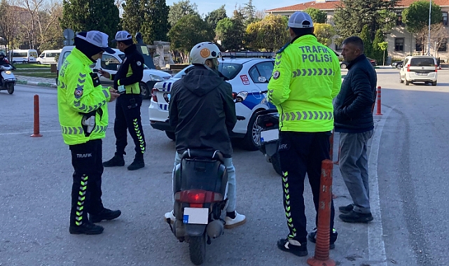 Kırklareli’nde Motosiklet Denetimi