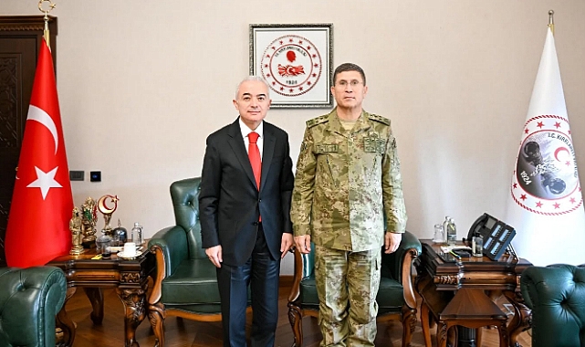 Kırklareli Valisi Turan’a Orgeneral Ersay’dan Ziyaret