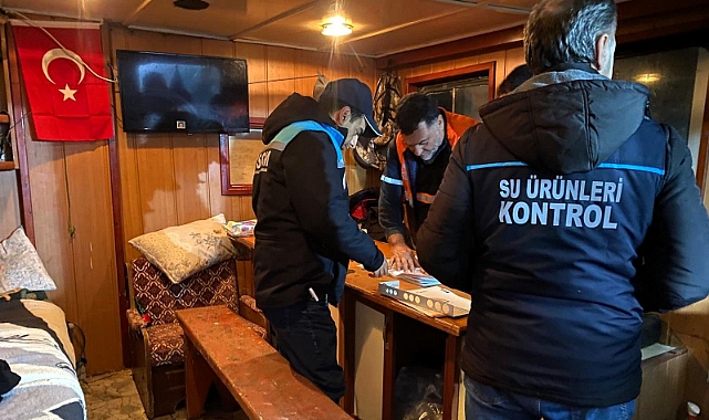Kıyıköy’de Su Ürünleri Denetimi Yapıldı